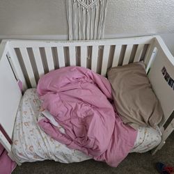 Crib/Bed 3 In 1