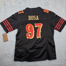 Women's 49ers Rivalry Nick Bosa #97 Jersey Size Medium