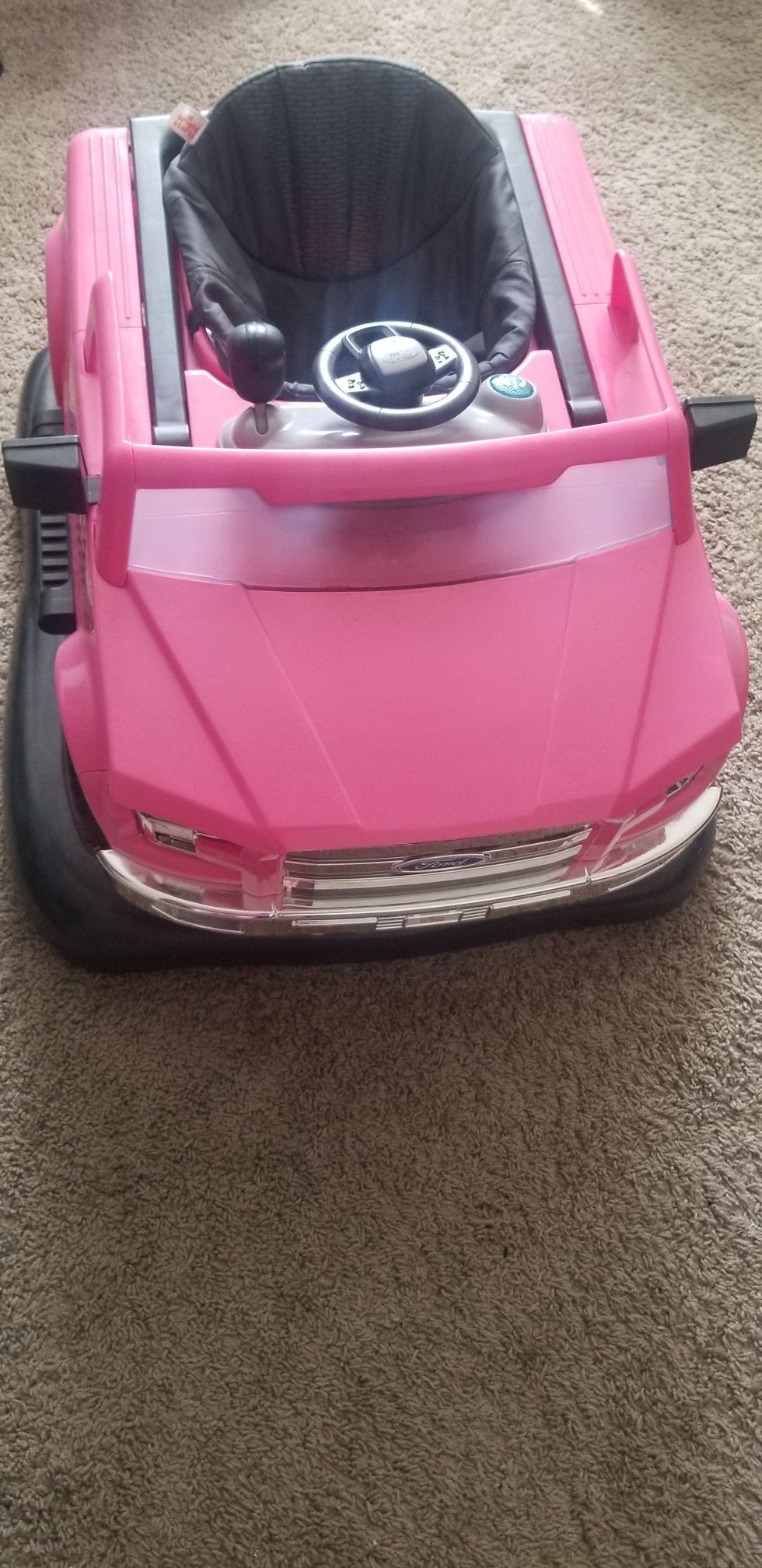 Pink Ford F150 Baby Walker