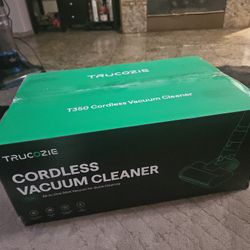 TRUCOZIE Cordless Vacuum Cleaner White 