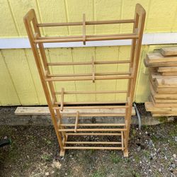 Wooden stand