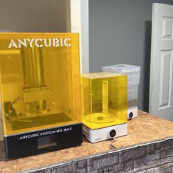 Resin 3D Printer With Washing And Curing Station 
