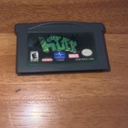 The Incredible Hulk (Gameboy Advance)