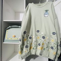 matching sweater and purse Totoro