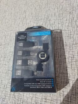 Retractable USB Cable Kit