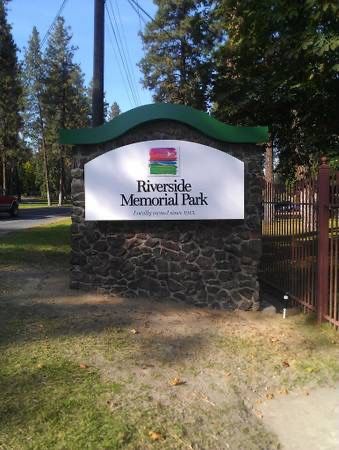 Riverside Memorial Park burial plot
