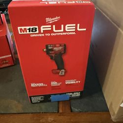 Milwaukee 3/8” Compact impact Wrench W/ Friction Ring