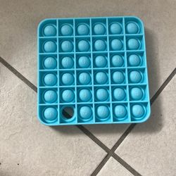 Blue Square Puppet 
