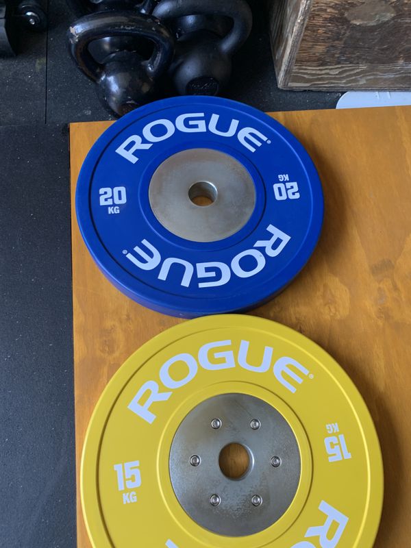 Rogue competition bumper plates 1195 for Sale in Long Beach, CA OfferUp