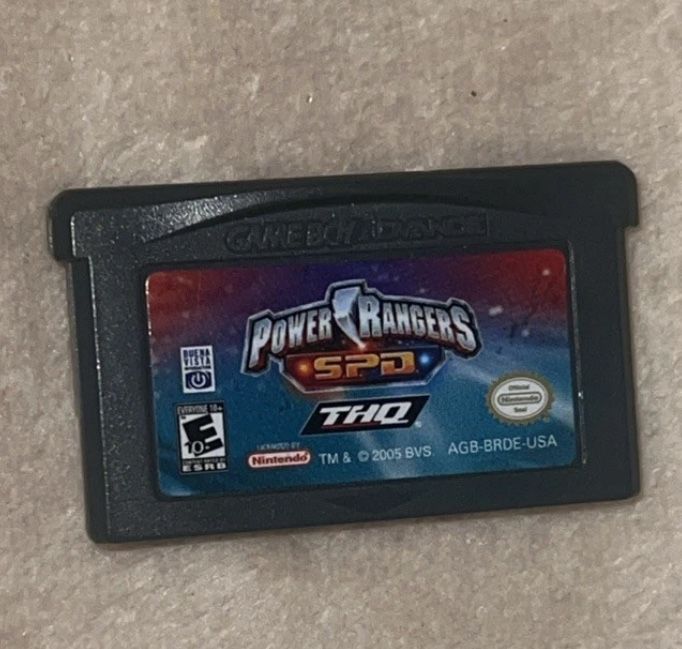 Power Rangers Spd For Gameboy Advance