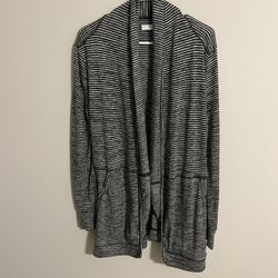 Black And White Cardigan