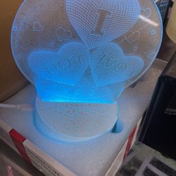 3D Creative Visualization Lamp 