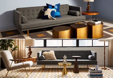 Jonathan Adler Alexander T-Arm Sofa