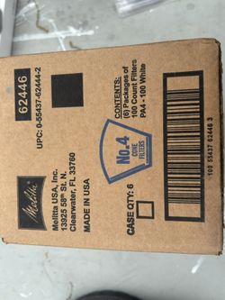 No. 4 Cone Coffee Filters (600 total count)