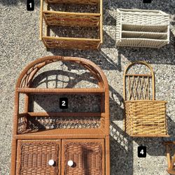 Vintage Rattan Decor
