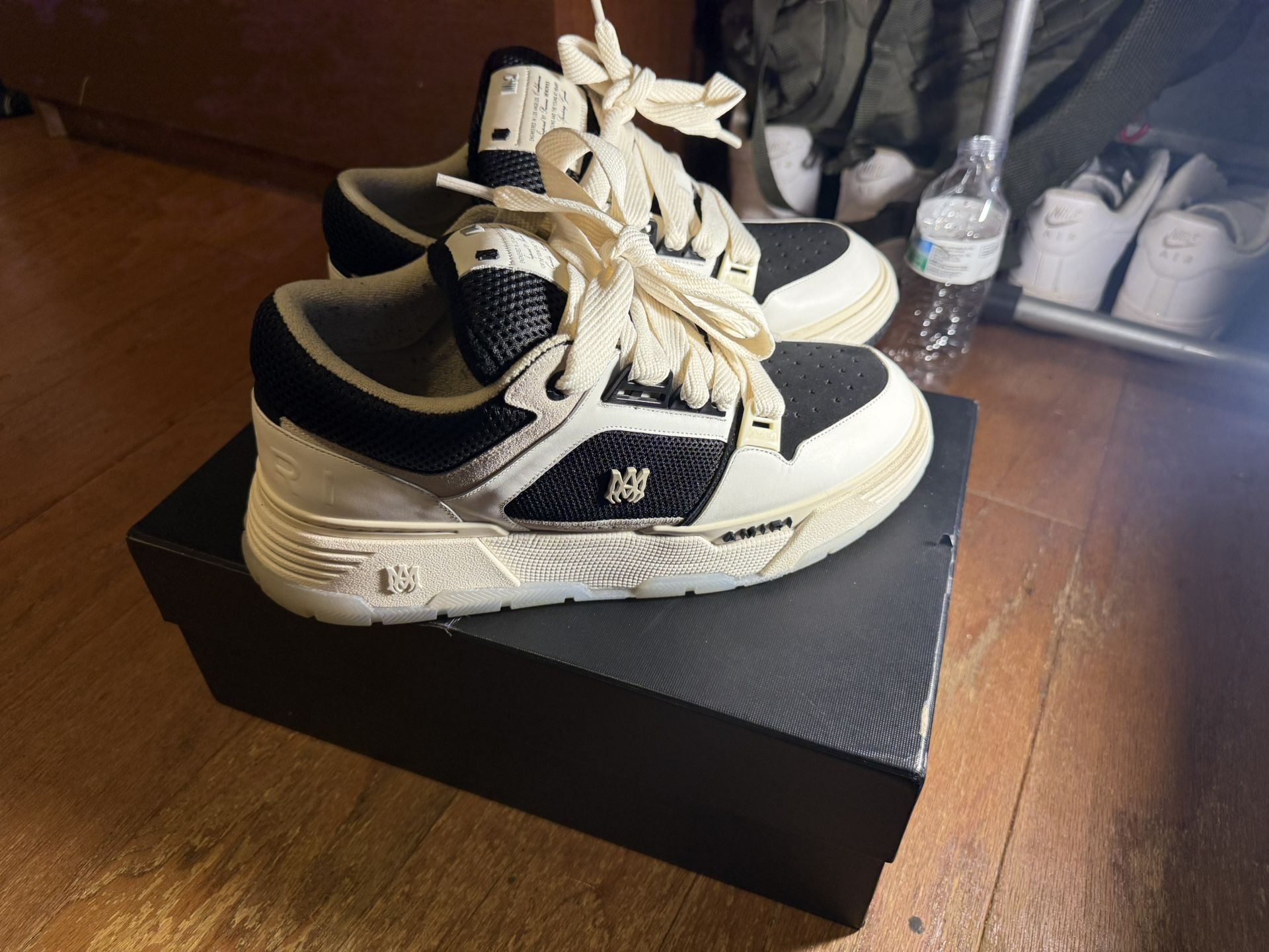 Amiri MA-1 Black Alabaster Sneakers