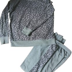 SPLENDID Ladies' Jogger and Crew Neck Set /2 Piece Setz Workout Sett