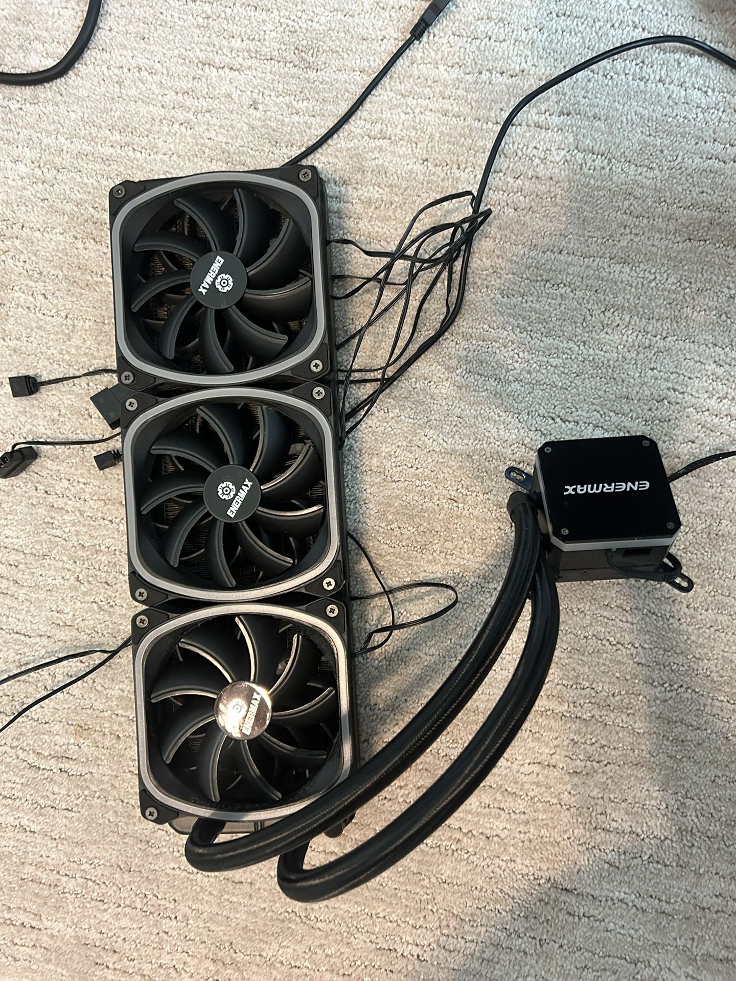 Enermax LIQMAX III 360 ARGB All-in-one CPU Liquid Cooler 360mm Radiator ARGB Fan