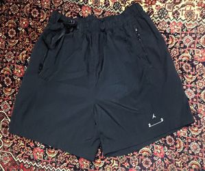 NIKE JORDAN 23 ENGINEERED SHORTS NYLON BELTED BLACK MENS SIZE XXL LINED