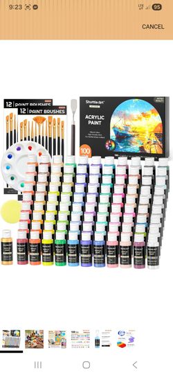 Shuttle Art 100 Colors Acrylic Paint