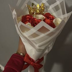 Flower ribbon Bouquet/I can make any color.