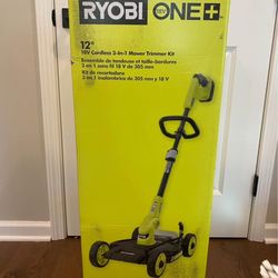 Ryobi ONE 3-1 Mower/trimmer