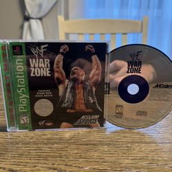 Wwf Warzone Green Label Edition Game For Playstation 1