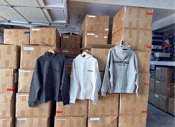 🔥 FEAR OF GOD ESSENTIALS HOODIES – DARK OATMEAL / LIGHT OATMEAL – XXS–XXL