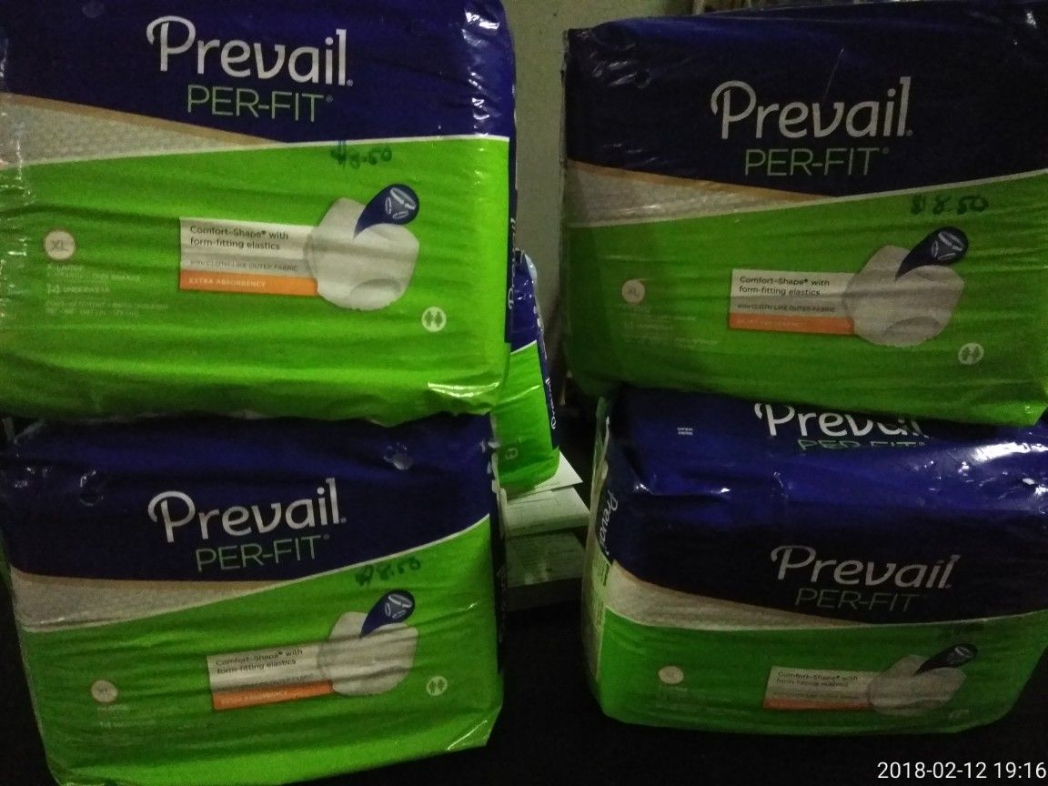 Prevail Per-Fit Extra Obsorbence in Men and Women