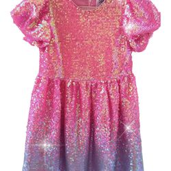 Lola and the Boys Shimmer Sequin Dress 