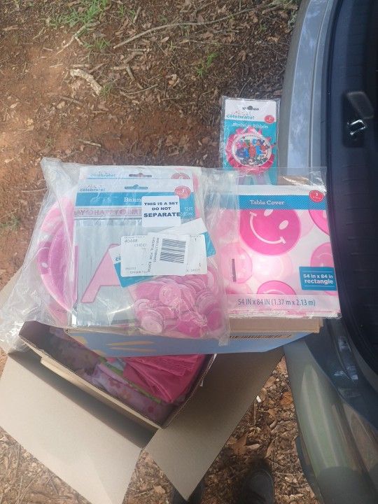 Pink :-) Party Supply