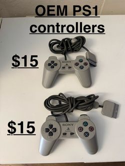 PlayStation 1 controllers SCPH-1080 $15 EACH (tested) they also work on a PS2