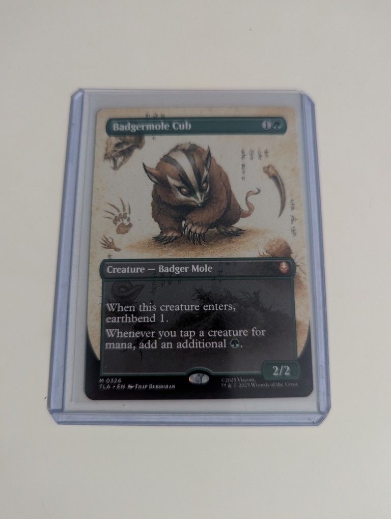 Avatar magic the gathering Badgermole cub 0326