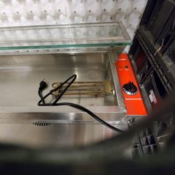 Electric Food Warmer With Five Pans And Cover