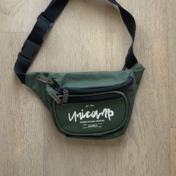 Men’s Vintage Thrifted Camp Fanny Pack in Forest Green 