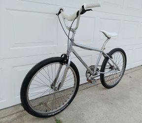 24 Inch Chrome 1984 Royce Union ZTX-100 Vintage Old School Bmx Bicycle — Ready To Ride