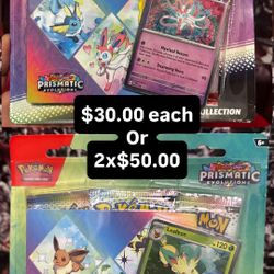 Scarlet Violet Prismatic Evolutions 