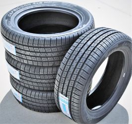 4 tires 2555020 tire new install balance 