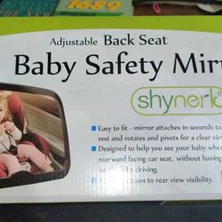 Shynerk Baby Car Mirror, Safety Car Seat Mirror for Rear Facing Infant

