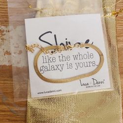 Gold adjustable bracelet