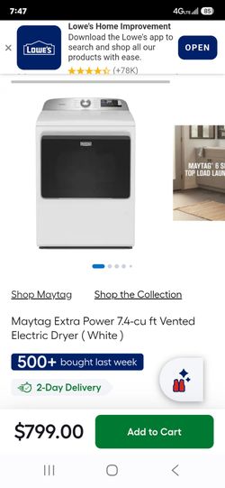 Bravos XL Maytag