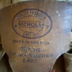 Nicholas Genuine Leather Tool Belt