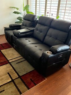 New 92” couch recline massage