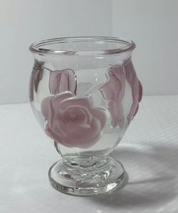 Teleflora France Frosted Raised Pink Rose
