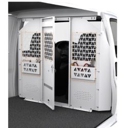 New Melipron Cargo Van Safyey Partition  For Chevy Express/Gmc Savana