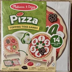 Melissa & Doug Pizza Topping Toss Games