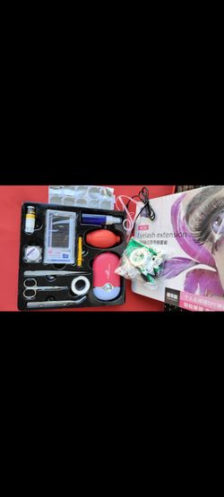 2 New Professional Eyelash and Nail Kits.