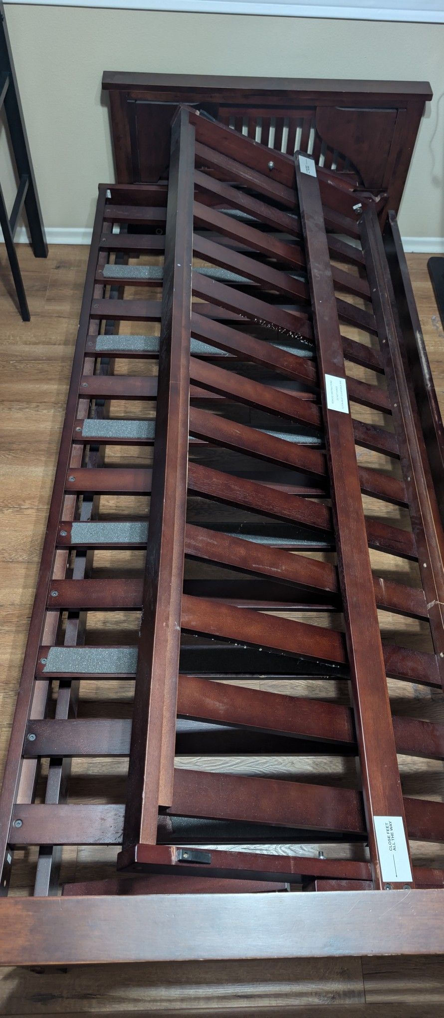 Strata Queen Wallhugger Futon