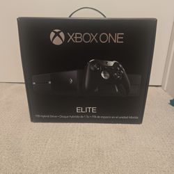 Xbox One Elite With Elite Controller