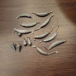 Lot Of Fishing Weights